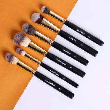 Wearified: Absolute Essentials Makeup Brushes - Set Of 6 for Face