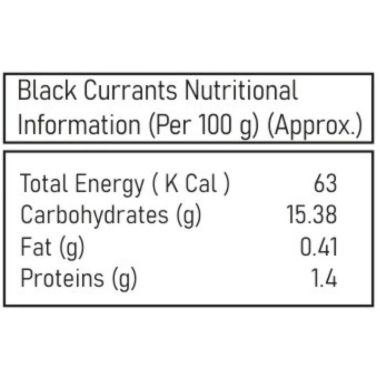 Ambrosia: Dried BlackCurrants Greek - 250gm