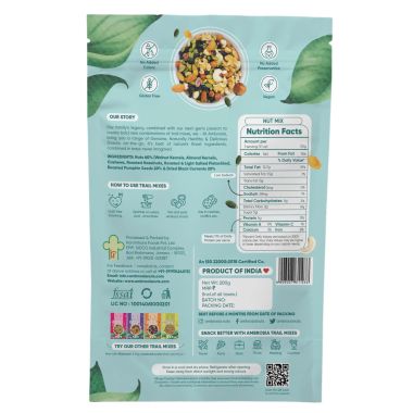 Ambrosia: Exotic Nut Trail Mix - 200gm