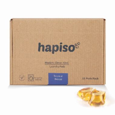 Hapiso: Tropical Breeze Fragrance Laundry Pods - Combo (Pack of 30 Pods)