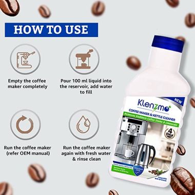 Klenzmo: Coffee Machine Descale Liquid - 400ml