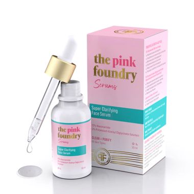 The Pink Foundry: 12% Niacinamide Super Clarifying Face Serum - 30 ml