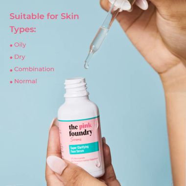 The Pink Foundry: 12% Niacinamide Super Clarifying Face Serum - 30 ml