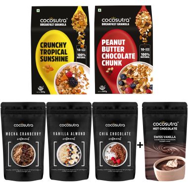 Cocosutra: Breakfast Sorted Hamper - 1600 gm
