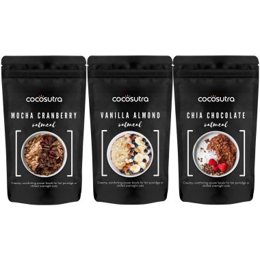 Cocosutra: Gut Health Hamper - Oatmeal mix - Pack of 3