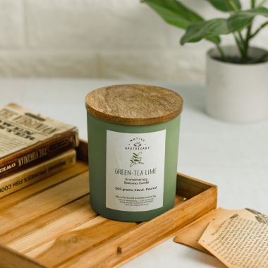 Native Apothecary : Green Tea Lime Candle