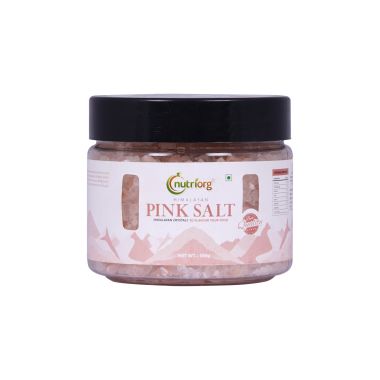 Nutriorg: Pink Salt - 500 gm ( Pack of 3)