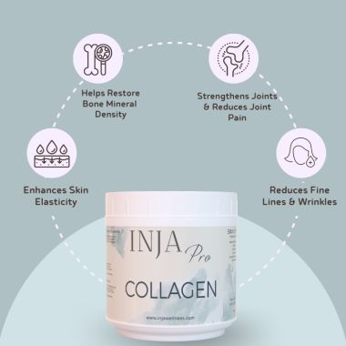 INJA Wellness: Pro Finest Hydrolyzed Marine Collagen - Unflavoured | 300gm