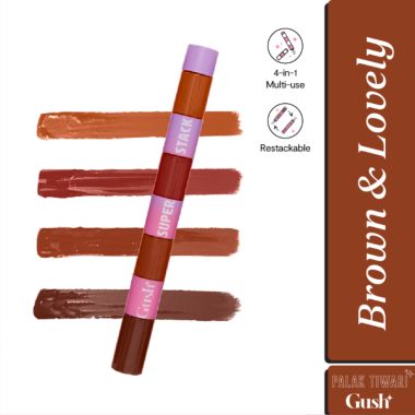 Gush: Super Stack- Brown & Lovely