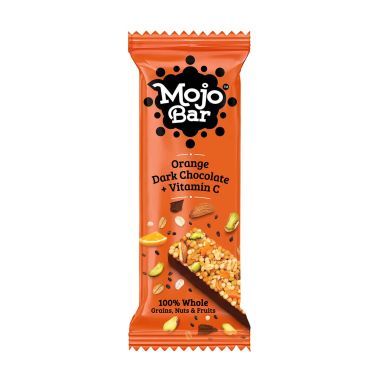 MOJO BAR: Orange Dark Chocolate + Vitamin C - Pack of 15