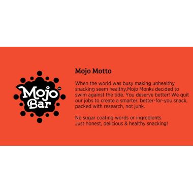 MOJO BAR: Orange Dark Chocolate + Vitamin C - Pack of 15