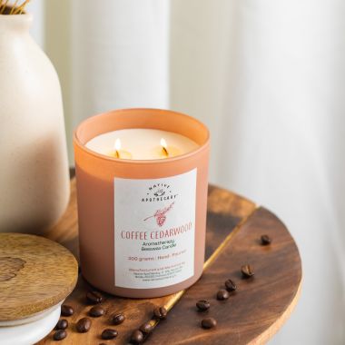 Native Apothecary : Coffee Cedarwood Candle