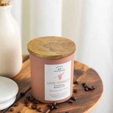 Native Apothecary : Coffee Cedarwood Candle