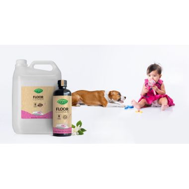 EKAM ECO: Zerodor Care Natural Floor Cleaner for Floor Tiles & Mirror - 400ml