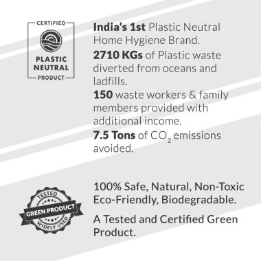 EKAM ECO: Zerodor Care Natural Floor Cleaner for Floor Tiles & Mirror - 400ml