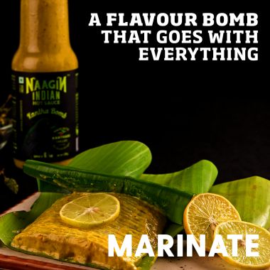 NAAGIN: Indian Hot Chilli Medium Spicy Sauce - Kantha Bomb - 230gm