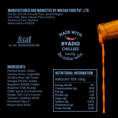 NAAGIN: Indian Hot Sauce The 65 - 230gm