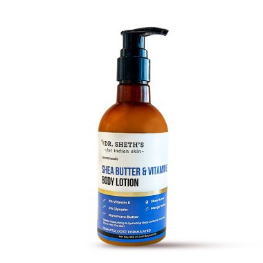 Dr. Sheth's: Shea Butter & Vitamin E Body Lotion - 200ml