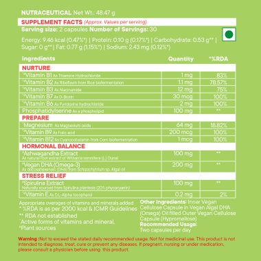 Wellbeing Nutrition: Slow | Fertility Support for Men - 60 Capsules