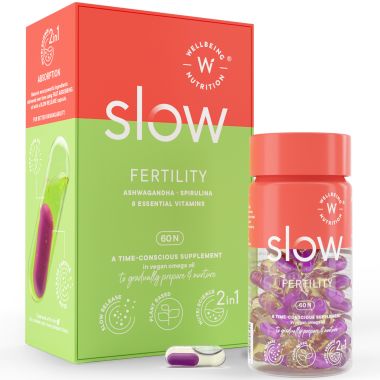 Wellbeing Nutrition: Slow | Fertility Support for Men - 60 Capsules