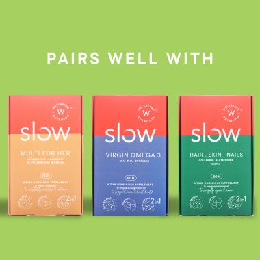Wellbeing Nutrition: Slow | Fertility Support for Men - 60 Capsules