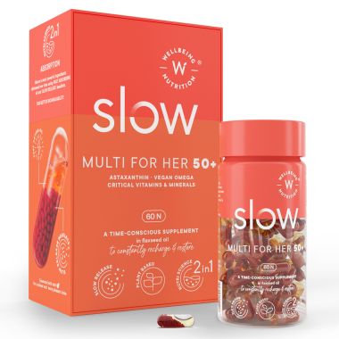 Wellbeing Nutrition: Slow Multivitamin for Women 50+ - 60 Capsules