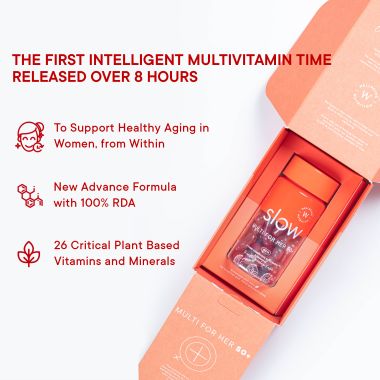 Wellbeing Nutrition: Slow Multivitamin for Women 50+ - 60 Capsules