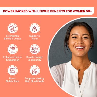 Wellbeing Nutrition: Slow Multivitamin for Women 50+ - 60 Capsules