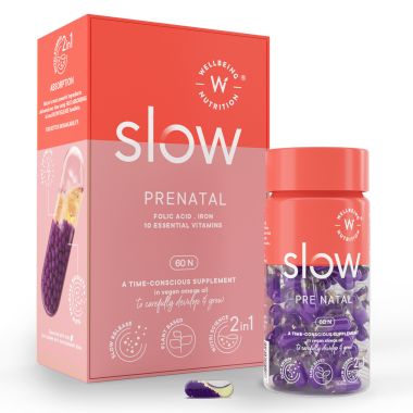 Wellbeing Nutrition: Slow Prenatal - 60 Capsules