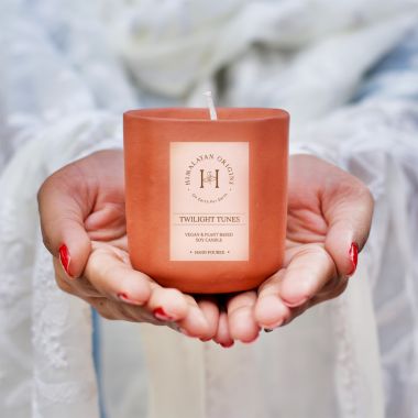 Himalayan Origins India: Twilight Tunes Soy Wax Scented Candle - 150gm