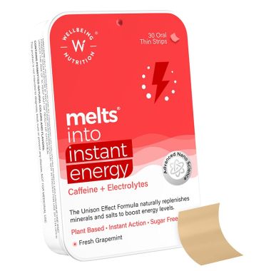 Wellbeing Nutrition: Instant Energy Melts - 30 Oral Strips