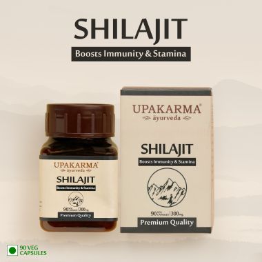 UPAKARMA: Ayurveda Shilajit Extracts - 90 Capsules