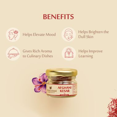 UPAKARMA: Afghani Saffron Threads - 1gm
