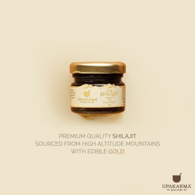 UPAKARMA: Ayurveda Shilajeet Gold Resin - 20gm