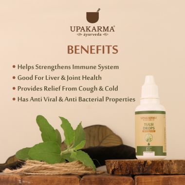 UPAKARMA: Ayurveda Tulsi Drops - 30ml