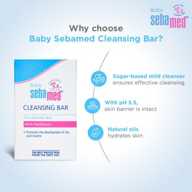 SEBAMED: Baby Cleansing Bar - 100gm