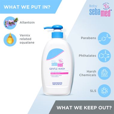 SEBAMED: Baby Wash gentle Wash - 400ml