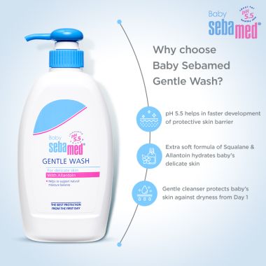 SEBAMED: Baby Wash gentle Wash - 400ml