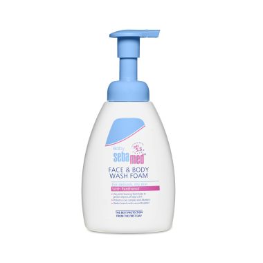 SEBAMED: Baby Face & Body Wash Foam - 400ml