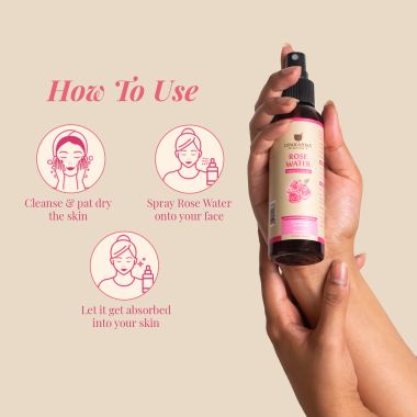 UPAKARMA: Ayurveda Premium, Gulab Jal - 120ml