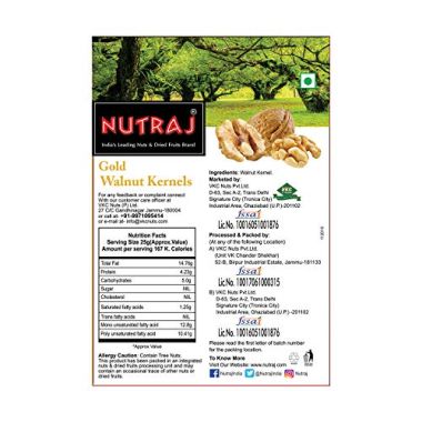 Nutraj: Gold Walnut Kernels - 250gm
