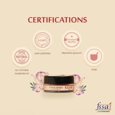 UPAKARMA: Kashmiri Saffron Threads - 0.5gm