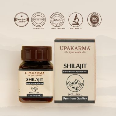 UPAKARMA: Ayurveda Shilajit Extracts - 90 Capsules