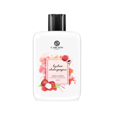 Carlton London: Lychee Champagne Body Lotion - 250ml