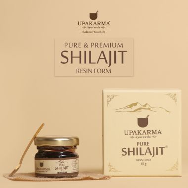 UPAKARMA: Ayurveda Shilajeet/Shilajit Resin - 15gm