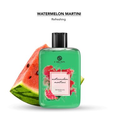 Carlton London: Shower Gel Watermelon Martini Soft & Fresh Body Wash - 250ml