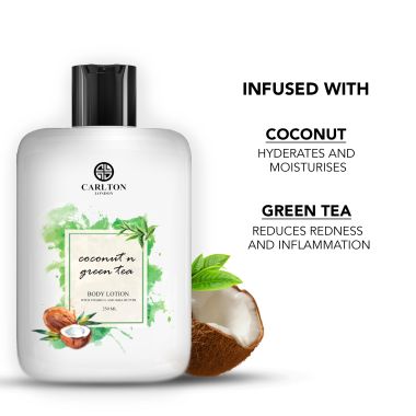 Carlton London: Coconut & Green Tea Body Lotion - 250ml