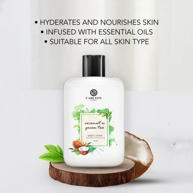 Carlton London: Coconut & Green Tea Body Lotion - 250ml