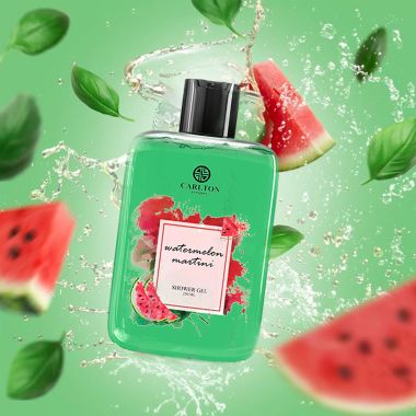 Carlton London: Shower Gel Watermelon Martini Soft & Fresh Body Wash - 250ml