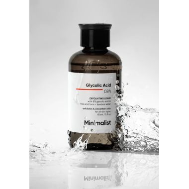 Minimalist: Glycolic Acid 08% Exfoliating Liquid - 150ml